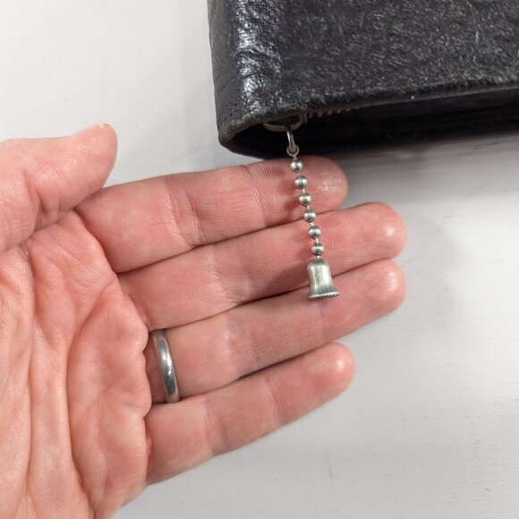 Zero waste men´s travel grooming kit, Vintage toiletries bag with reusable cases - Picture 13 of 16